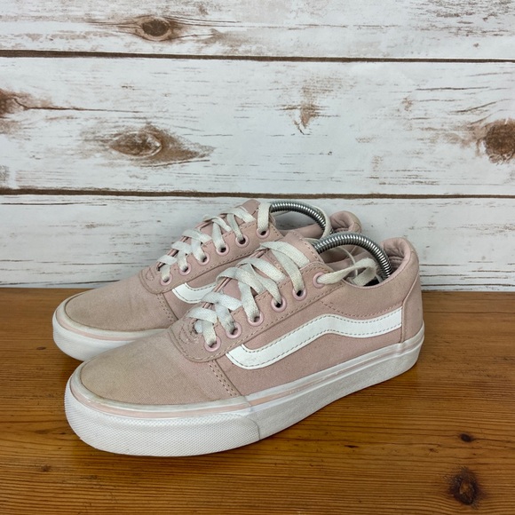pastel pink vans